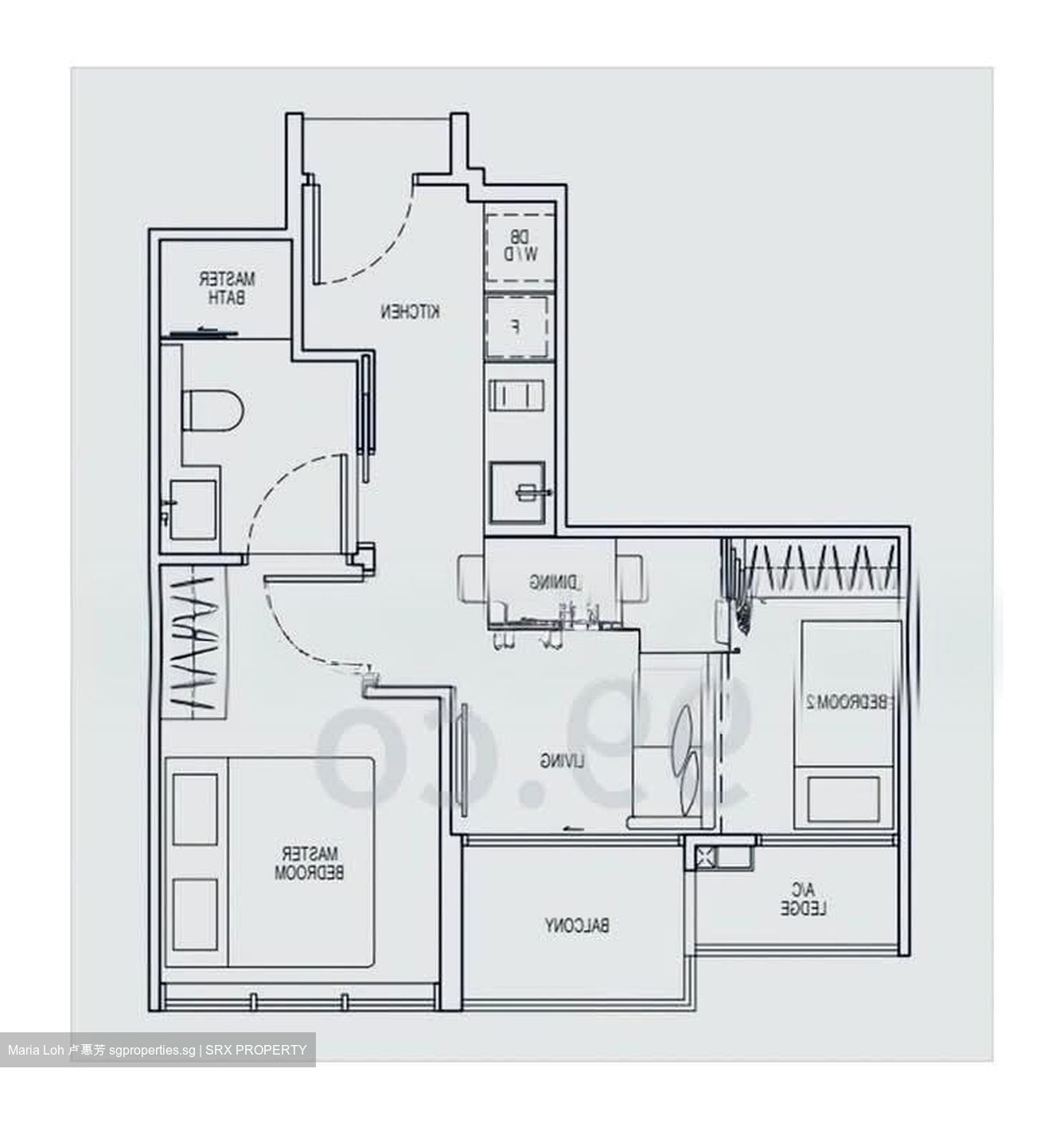 Hill House (D9), Apartment #608024211